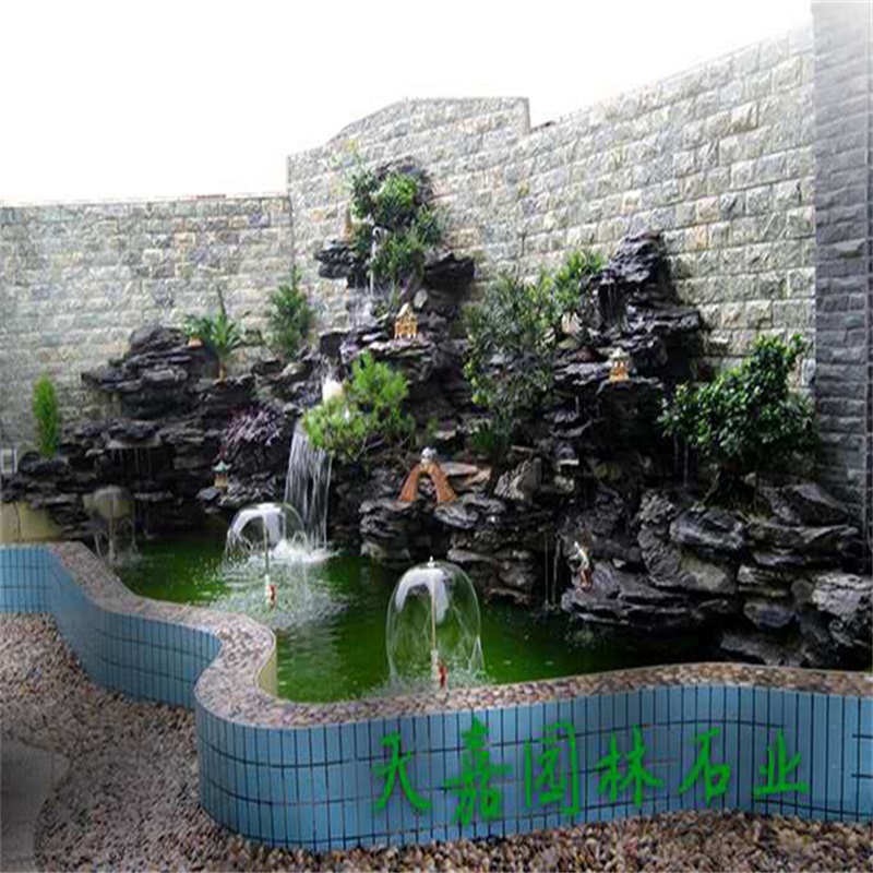 三江小庭院水景设计